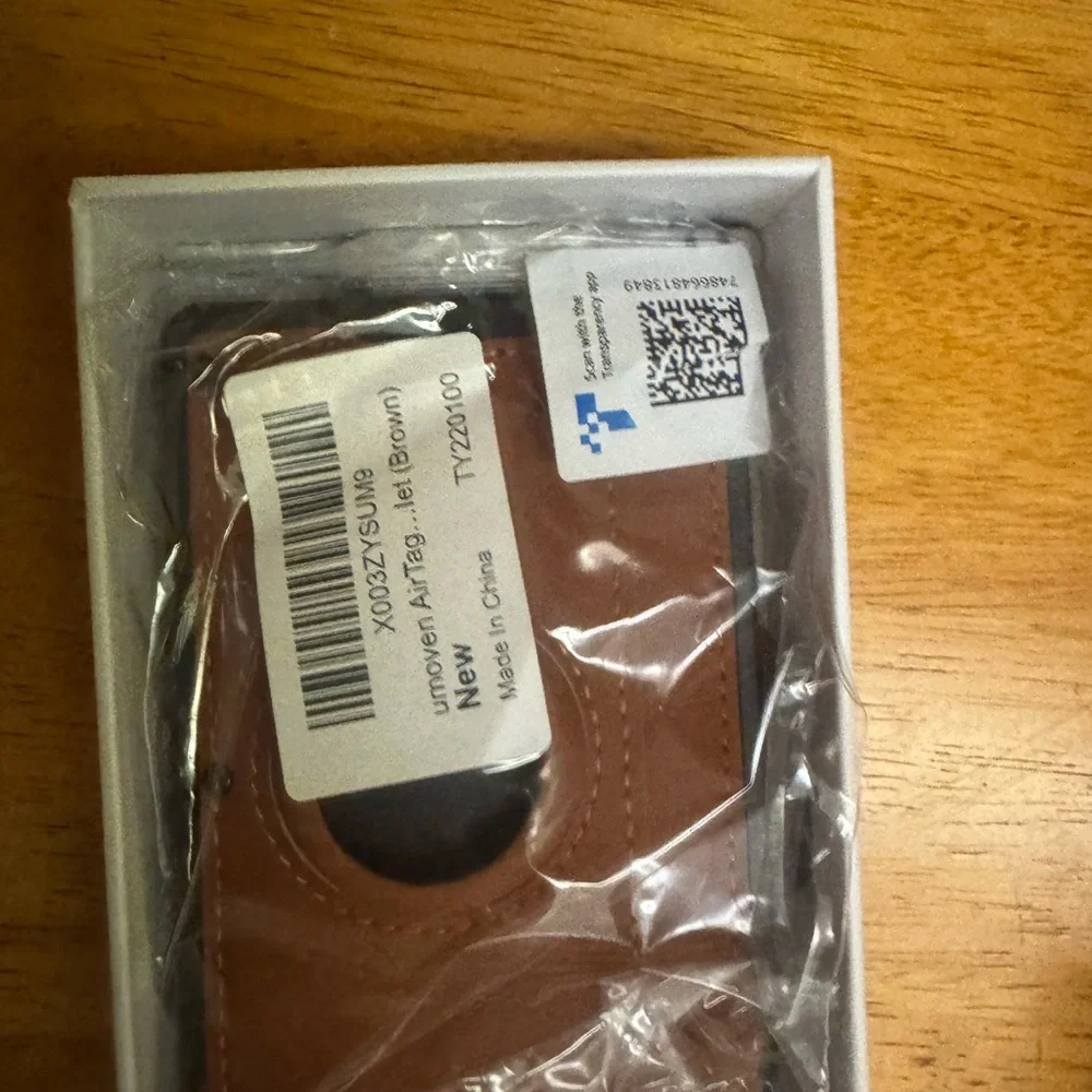umoven AirTag Wallet for Men - with Pop Up Aluminum Case